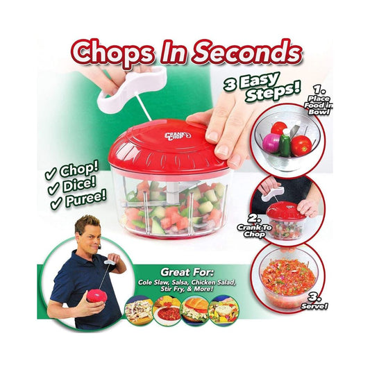 Crank Chop Food Chopper