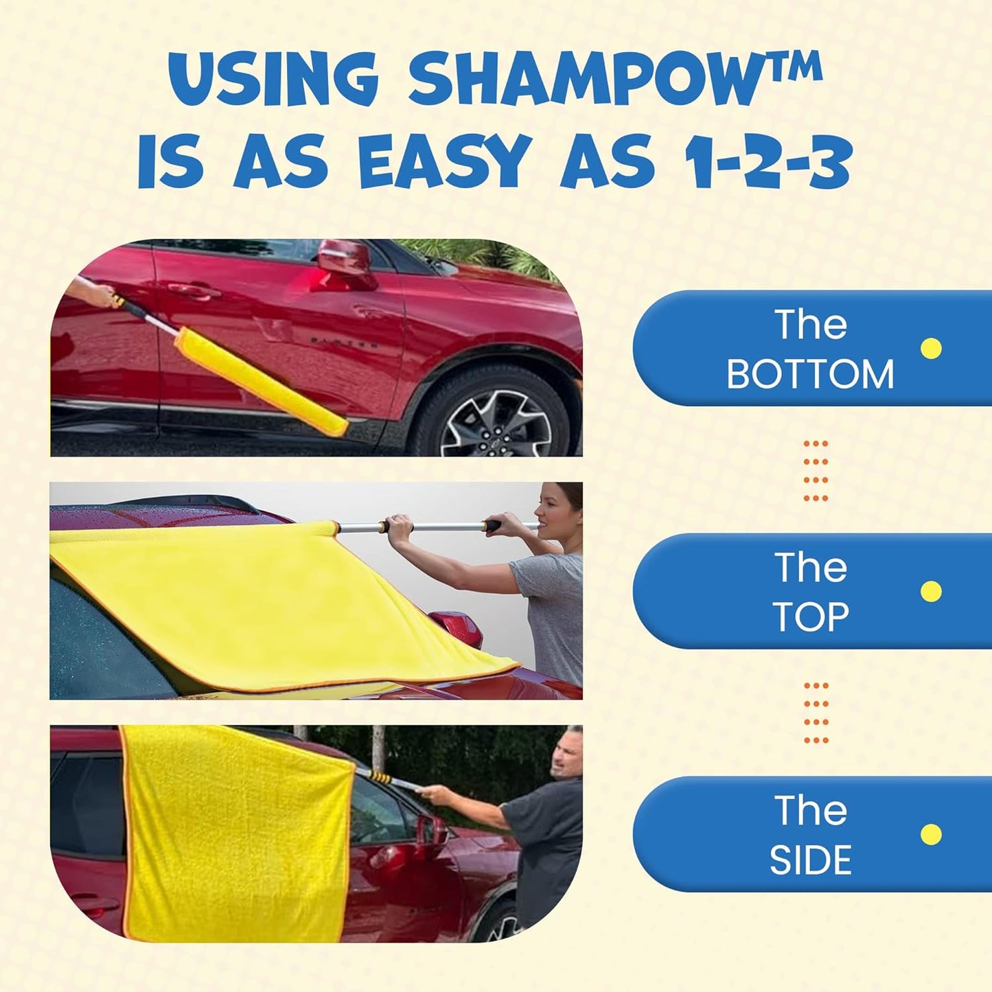 ShamPow Car Drying Microfiber Towel