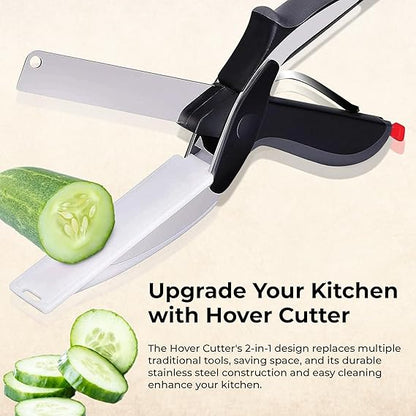 Slap Chop Hover Cutter 2in1 Kitchen Scissors & Cutting Board